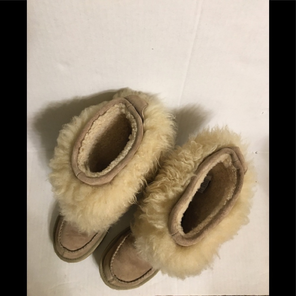 UGG Vtg Australia Suede Shearling Boots - Picture 9 of 15